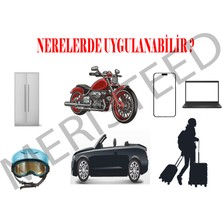 Meristeed Sticker Chev Kurukafa Model Siyah Renk Araç, Cam, Prüzsüz Yüzeyler