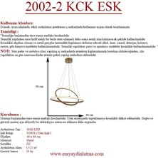 Eray Aydınlatma 2002-2 30-40 Eskitme LED  Avize