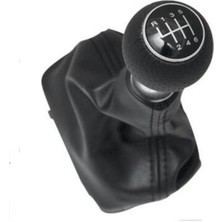 Anl Company Renault Laguna 1  (1993-2000)  Uyumlu Vites Körüğü Siyah Deri Siyah Dikiş