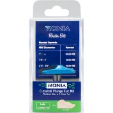Ronia Ahşap Freze Bıçakları 21-50807712 Motif Freze Ucu Sap(D): 12 mm