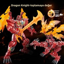 Toyworld Transformers Büyütülmüş Kırmızı Ejderha Çocuk Oyuncakları Hediye 40CM (Yurt Dışından)