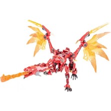 Toyworld Transformers Küçük Ölçekli Kırmızı Ejderha Figürü Maket Koleksiyon Oyuncakları 16CM (Yurt Dışından)