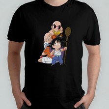 Pixxa Dragon Ball Son Goku  Pamuklu Bisiklet Yaka T-Shirt Model 2