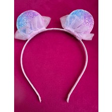 Milena Istanbul Milena Kids Mickey Tüllü Işıltılı Taç