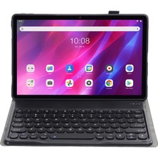 ZH Store Lenovo Qitian K10 TB-X6C6X Için YAK10 Bluetooth Klavye Deri Kılıf Siyah (Yurt Dışından)