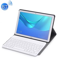 ZH Store Huawei Mediapad M5 10.8 Inç Için Bluetooth Klavye Deri Kılıf Altın Gül (Yurt Dışından)