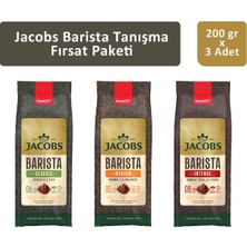 Jacobs Barista Filtre Kahve Tanışma Paketi 200 gr x 3 Adet