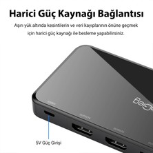 VegGieg 4K HDMI 1 Giriş 4 Çıkış Görüntü Çoklayıcı Splitter