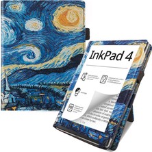 Yue Store Pocketbook Inkpad Color 2 / 3 Için Skin-Fe Deri Kılıf (Yurt Dışından)