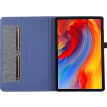 Yue Store Lenovo Tab M11 / Xiaoxin Pad 11 2024 Için Kumaş Deri Kılıf (Yurt Dışından)