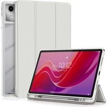 Yue Store Lenovo Tab M11 / Xiaoxin Pad 2024 Için 3 Katlı Deri Kılıf (Yurt Dışından)