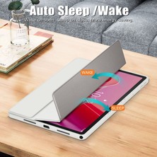 Yue Store Lenovo Tab M11 / Xiaoxin Pad 2024 Için 3 Katlı Deri Kılıf (Yurt Dışından)