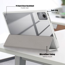 Yue Store Lenovo Tab M11 / Xiaoxin Pad 2024 Için 3 Katlı Deri Kılıf (Yurt Dışından)