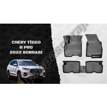 Chery Tiggo 8 Pro 3D Havuzlu Paspas 2022 Sonrası