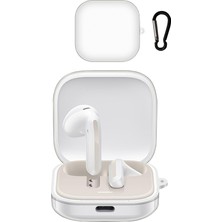 Nanospace Xiaomi Redmi Buds 6 Active Ile Uyumlu Silikon Renkli Kancalı Kılıf