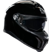 Agv Tourmodular Solid Mplk Black Çene Açılır Kask