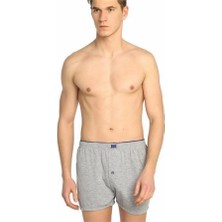 Erkek Penye Düz Boxer Gri Tekli Ürün