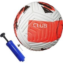 Lisanslı 4 Astar El Dikişli 410 Gram Soft Futbol Topu No:5 Mat Deri Her Türlü Sahalara Uygun + Pomp