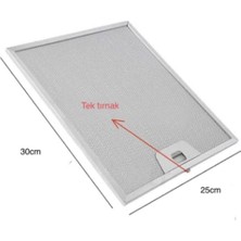 Electrolux EFCR956X Için Davlumbaz Aspiratör 250X300 Alüminyum Yağ Süzgeç Tel Kaset Filtre