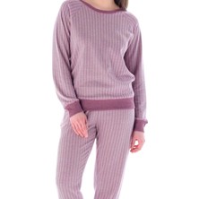 Feyza Kadın Uzun Kol Pijama Takımı 4928