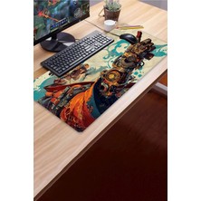 Sonic Touch Sonictouch Ultragrand Cyberpunk Kaptan Xxl Klavye Mouse Pad 40X90CM