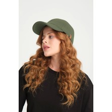 Robanu Kaşe Spor Şapka | Ayarlanabilir Cırtlı Yeşil Kep Şapka | Kaşe Baseball Cap