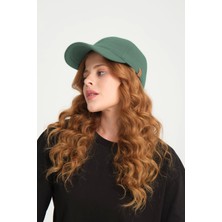 Robanu Kaşe Spor Şapka | Ayarlanabilir Cırtlı Mint Yeşili Kep Şapka | Kaşe Baseball Cap