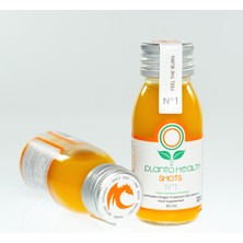 Planto Plantohealth Shots No1 (Kurkumin+Zencefil+Vitamin C+Koenzim Q10)-Avantajlı Yedili Paket