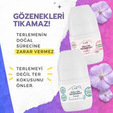 Lar Herbal Alüminyumsuz Alkolsüz Parabensiz Vegan Ferah ve Çiçek Kokulu Roll-on Deodorant 2li Avantajlı Paket  50ml