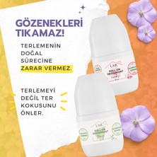 Lar Herbal Alüminyumsuz Parabensiz Vegan Temiz ve Çiçeksi Kokulu Roll-on Deodorant 2li Avantajlı Paket 50ml