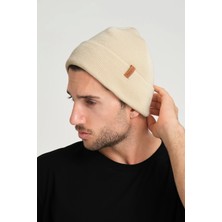 Robanu Taş Rengi Örme Basic Bere |  Basic Bere