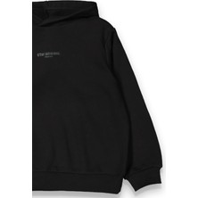 Harika Kids Erkek Çocuk Kapüşonlu Kalın Basic Sweatshirt