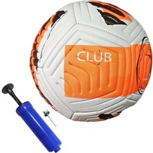 Lisanslı 4 Astar El Dikişli 410 Gram Soft Futbol Topu No:5 Mat Deri Her Türlü Sahalara Uygun + Pomp