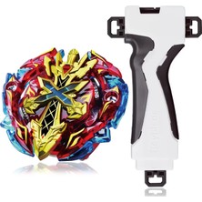 Elifeshop B-48 Thunder Gyro Starter Güçlendirici Fırlatıcılı Metal Beyblade Gök Gürültüsü Figür Oyuncak Seti