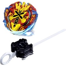 Elifeshop B-48 Thunder Gyro Starter Güçlendirici Fırlatıcılı Metal Beyblade Gök Gürültüsü Figür Oyuncak Seti