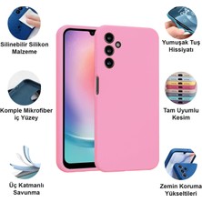 CepStok Samsung Galaxy A24 Kılıf Lansman Premium Silinebilir Silikon