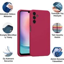 CepStok Samsung Galaxy A24 Kılıf Lansman Premium Silinebilir Silikon