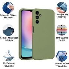 CepStok Samsung Galaxy A24 Kılıf Lansman Premium Silinebilir Silikon