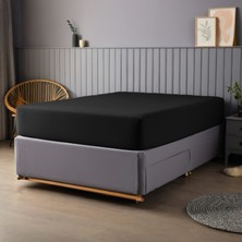 Sabia %100 Pamuk 62 Tel (155 TC) 80x200cm +30cm Yükseklik Tek Kişilik Lastikli Çarşaf