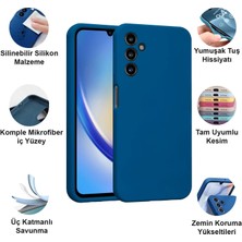 CepStok Samsung Galaxy A34 Kılıf Lansman Premium Silinebilir Silikon