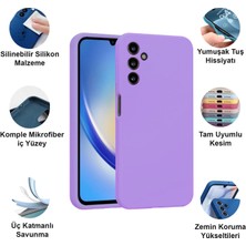 CepStok Samsung Galaxy A34 Kılıf Lansman Premium Silinebilir Silikon