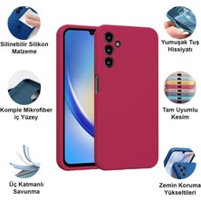 CepStok Samsung Galaxy A34 Kılıf Lansman Premium Silinebilir Silikon