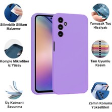 CepStok Samsung Galaxy A54 Kılıf Lansman Premium Silinebilir Silikon