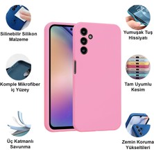 CepStok Samsung Galaxy A54 Kılıf Lansman Premium Silinebilir Silikon