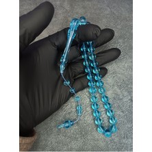 Mos Tespih Sistemli Üst Düzey Toz Kehribar Tesbih