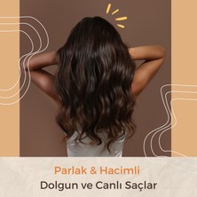 Lar Herbal Paraben İçermeyen, Keratin, Kolajen, Biotin İçeren Onarıcı Dolgunlaştırıcı Şampuan 350 ml