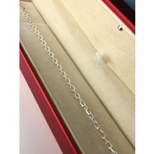 Vogutima 3mm Forse Model 925 Gümüş Bileklik • Işıklı Kutuda Sevgiliye • Eşe • Babaya Bileklik