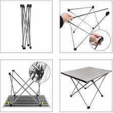 Sunup Taşınabilir Katlanabilir 56 x 40X 41 cm Kamp Masası