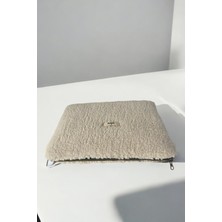 Eles Company Peluş Leopar Desenli Tablet Çantası, Peluş Leopar Desenli Tablet Kılıfı
