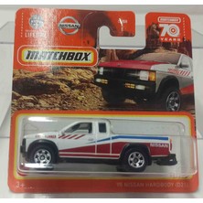 Matchbox Match.. 70 Years 1:64 95 Nissan HARDBODYD21 Pick-Up ( Küçük Boy Metal Araba )